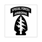 Special Forces insignia Airborne Tab Rubberstempel (Afrduk)