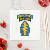 Special Forces insignia Airborne Tab Servet (Insitu)