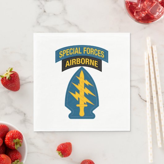 Special Forces insignia Airborne Tab Servet (Insitu)