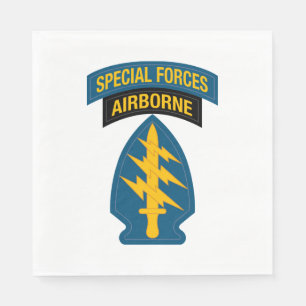 Special Forces insignia Airborne Tab Servet