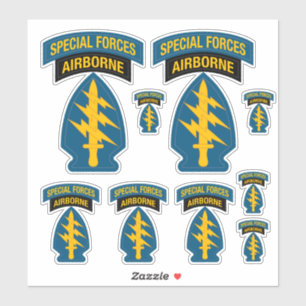 Special Forces insignia Airborne Tab Sticker