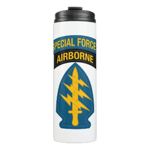 Special Forces insignia Airborne Tab Thermosbeker