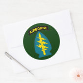 Special Forces - Luchtvaart - schouderpatch Ronde Sticker (Envelop)