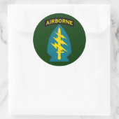 Special Forces - Luchtvaart - schouderpatch Ronde Sticker (Tas)