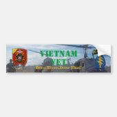 Special Forces MAC V SOG Vietnam Nam War Vets Bumpersticker (Voorkant)