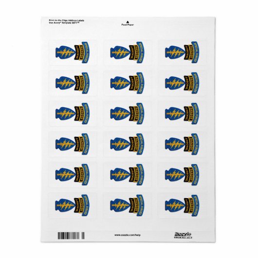 Special Forces Rangers SF SFG SOF Veterans Patch Etiket (Full Sheet)