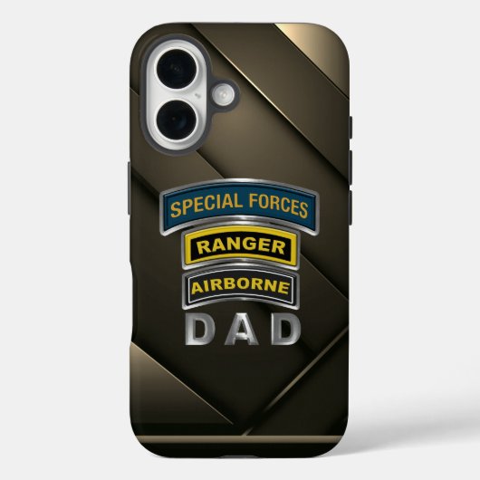 Special Forces SF DAD Case-Mate iPhone Case (Achterkant)