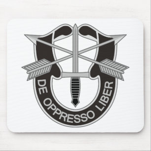 Special Forces SF De Oppresso Liber Muismat