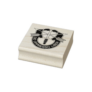 Special Forces SF De Oppresso Liber Rubberstempel