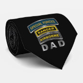 Special Forces SF Ranger DAD Stropdas (Opgerold)