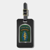Special Forces Tab en Patch Geschenk Bagagelabel (Voorkant verticaal)