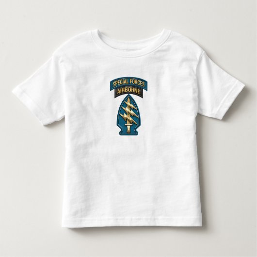 Special Forces Toddler Topjes & T-Hemden Kinder Shirts (Voorkant)