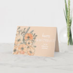 Special Friend Birthday card - waterverf flower Kaart<br><div class="desc">Een mooie verjaardagskaart voor een speciale vriend,  gemaakt op basis van een oorspronkelijk ontwerp van SarahBeamisArt</div>