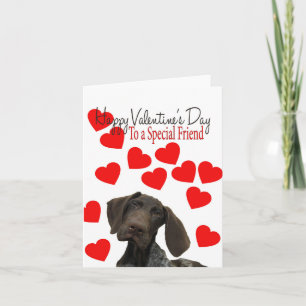 Special Friend Glossy Grizzly Valentijn Puppy Love Feestdagen Kaart