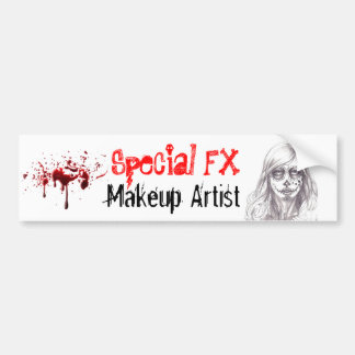 Special FX Makeup Artist Bumpersticker