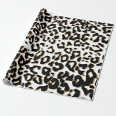special gift card with animal print cadeaupapier (Uitgerold)