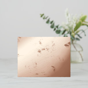 Special Gold Abstract Butterfly Patroon Folie Feestdagen Briefkaart