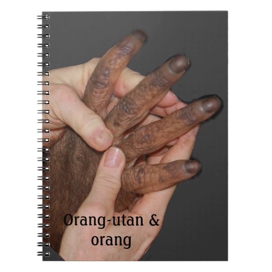 Special Hands Orangutan Notitieboek (Voorkant)