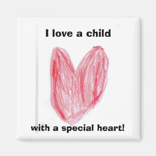 Special Heart Magnet