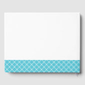 SPECIAL KEEPSAKE eenvoudig modern type turquoise b Gastenboek (Achterkant)