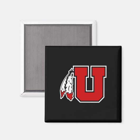 Special Logo Utah Utes Sticker Magneet (Voorkant / Achterkant)