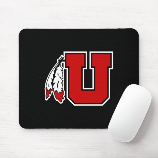 Special Logo Utah Utes Sticker  Muismat (Met muis)