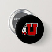 Special Logo Utah Utes Sticker Ronde Button 5,7 Cm (Voorkant /achterkant)