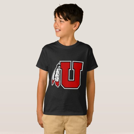 Special Logo Utah Utes Sticker  T-shirt (Voorkant volledig)