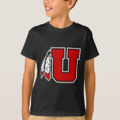 Special Logo Utah Utes Sticker T-shirt (Voorkant)