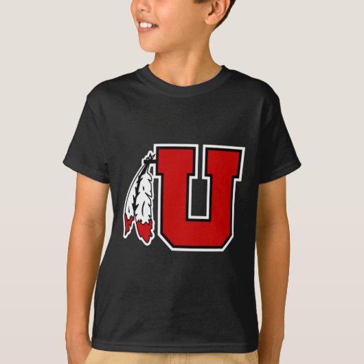 Special Logo Utah Utes Sticker T-shirt (Voorkant)