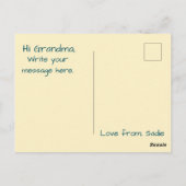 Special Love Delivery Kinder Connections Briefkaar Briefkaart (Achterkant)