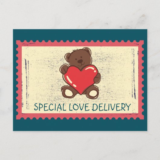 Special Love Delivery Kinder Connections Briefkaar Briefkaart (Voorkant)
