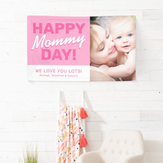 Special Mam Birthday Foto Spandoek (Insitu)