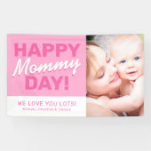 Special Mam Birthday Foto Spandoek (Horizontaal)