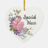 Special Niece Keramisch Ornament (Voorkant)