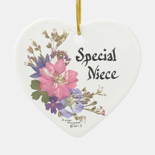 Special Niece Keramisch Ornament (Voorkant)