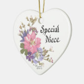 Special Niece Keramisch Ornament (Links)
