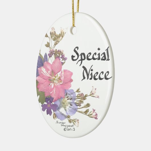 Special Niece Keramisch Ornament (Links)