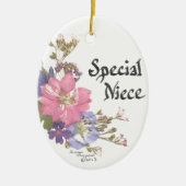 Special Niece Keramisch Ornament (Voorkant)