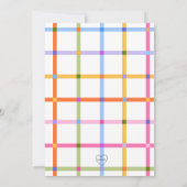 Special Note, Cute Birthday Party Kaart (Achterkant)