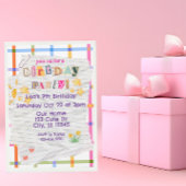 Special Note, Cute Birthday Party Kaart