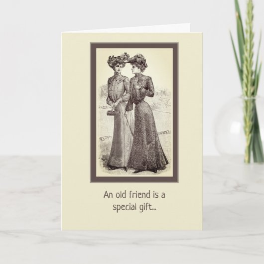 Special Old Friends wenskaart Kaart (Voorkant)