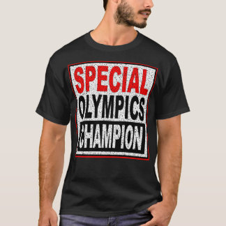 Special Olympics Kampioen Atletiek T-shirt