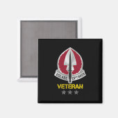 Special Operations Aviation Command Logo Veteraan Magneet (Voorkant / Achterkant)