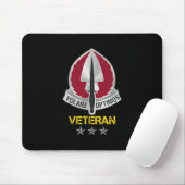 Special Operations Aviation Command Logo Veteraan Muismat (Met muis)