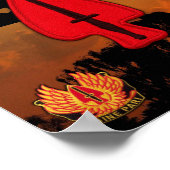 Special Ops LRRRPS LRRP Recon Veterans voor leger Poster (Hoek)