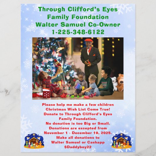 Special Order Christian Donation Flyer (Voorkant)