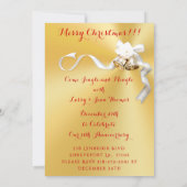 Special Order, Christmas Anniversary Invitations Kaart (Achterkant)