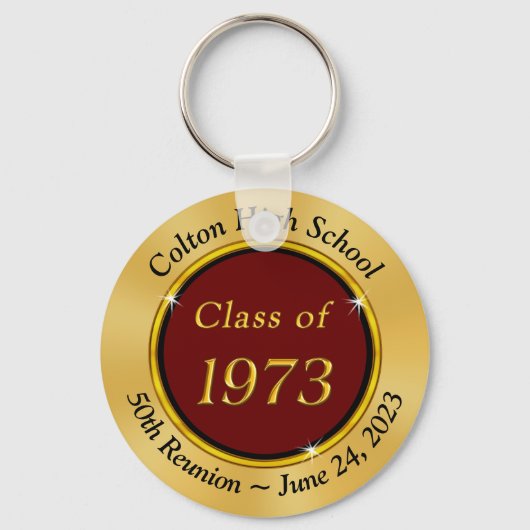Special Order Crimson, Gold Black Class of 1973 Sleutelhanger (Voorkant)