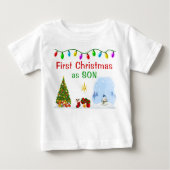 Special Order First Christmas as Son Shirt (Voorkant)